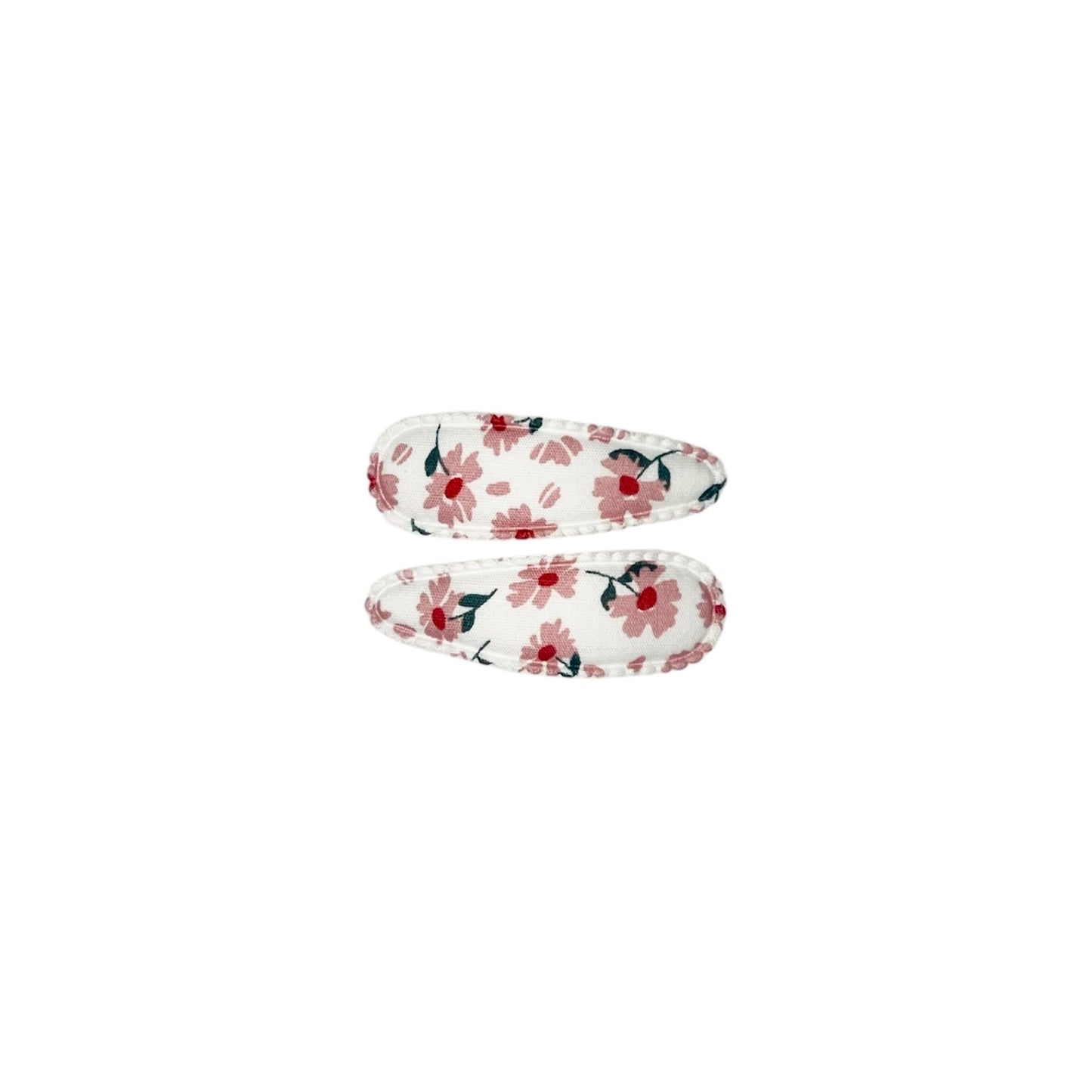 Pink Floral Design Snapclip