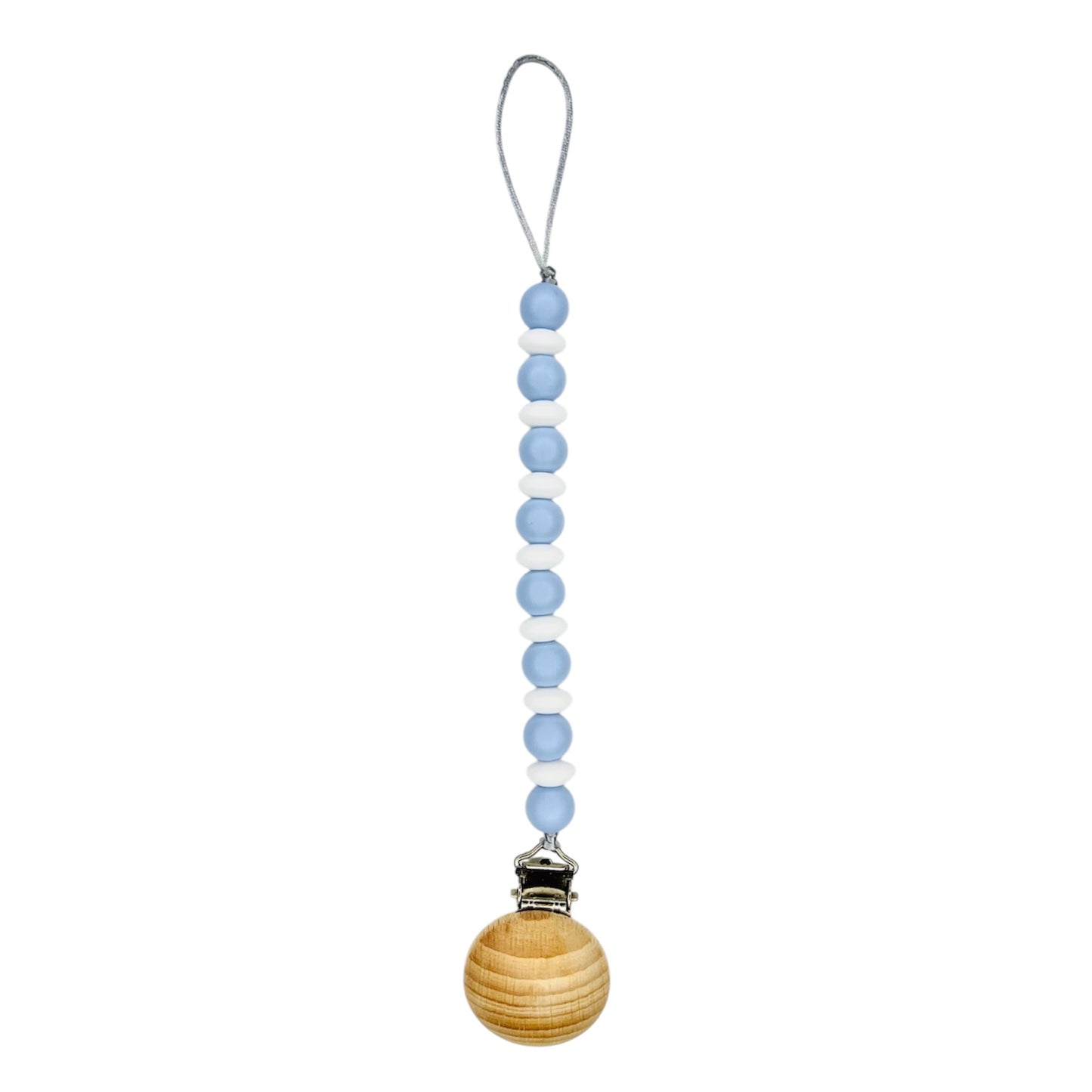 Pacifier Clip - Pastel Pop - Soft Blue
